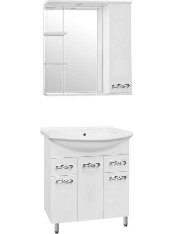 Мебель для ванной Style Line Венеция 75 белая