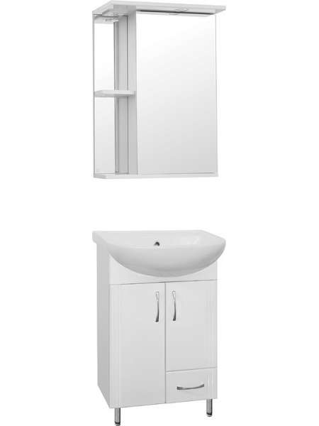 Мебель для ванной Style Line Эко Стандарт №10 50 белая