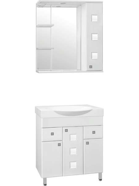 Мебель для ванной Style Line Крокус 75 белая