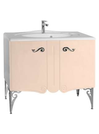 Мебель для ванной Bellezza Эстель 90 бежевая
