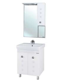 Мебель для ванной Bellezza Натали 60 белая