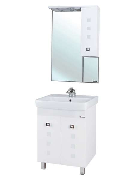 Мебель для ванной Bellezza Натали 60 белая