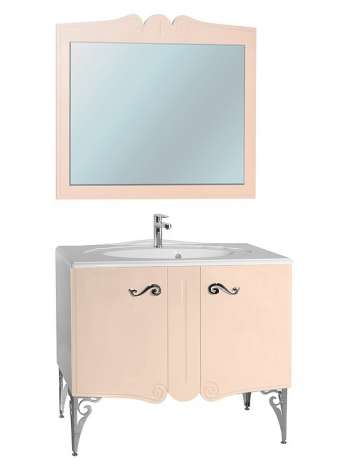 Мебель для ванной Bellezza Эстель 90 бежевая