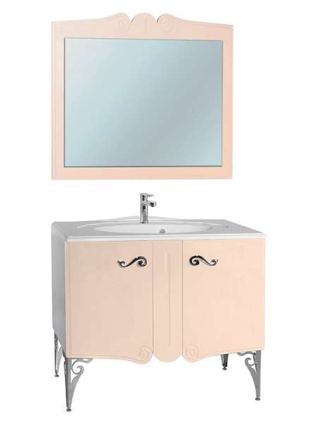 Мебель для ванной Bellezza Эстель 90 бежевая