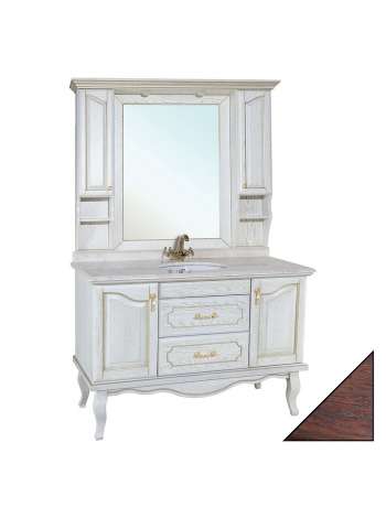 Мебель для ванной Bellezza Рим 120 вишня