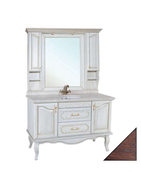 Мебель для ванной Bellezza Рим 120 вишня