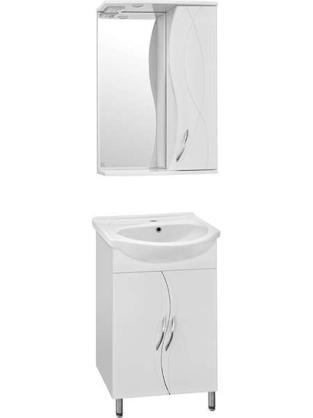 Мебель для ванной Style Line Амелия 55 белая