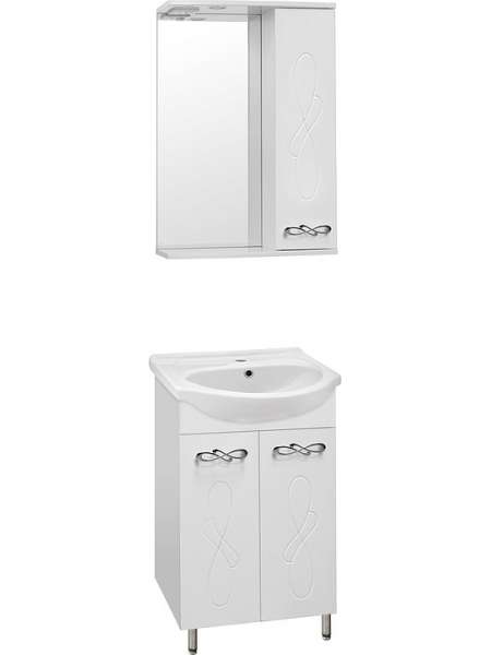 Мебель для ванной Style Line Венеция 55 белая