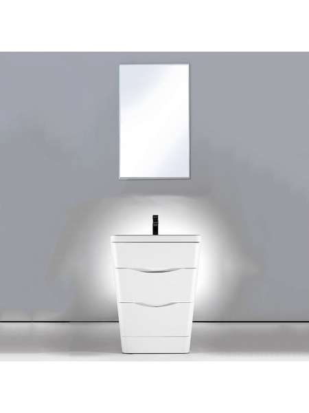 Мебель для ванной BelBagno Piramide 65 bianco lucido