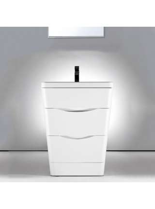 Мебель для ванной BelBagno Piramide 65 bianco lucido