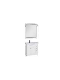 Комплект мебели Aquanet Луис 90 L белый