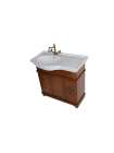 Комплект мебели Aquanet Луис 90 L темный орех