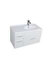 Комплект мебели Aquanet Данте 85 R белый