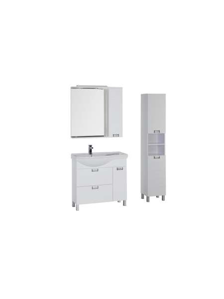 Комплект мебели Aquanet Сити 90 L белый