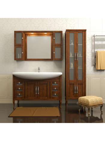 Комплект мебели Opadiris Мираж 120 светлый орех