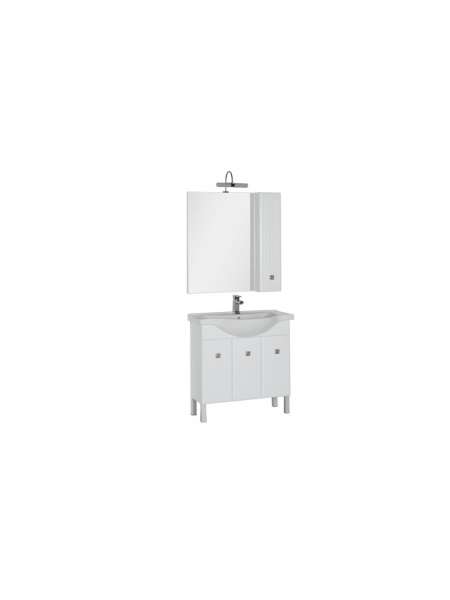 Комплект мебели Aquanet Стайл 85 белый (3 дверцы)