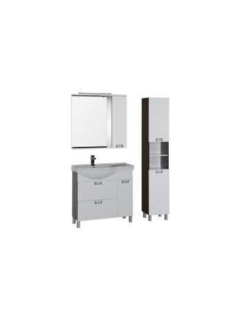 Комплект мебели Aquanet Сити 90 L венге