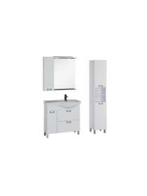 Комплект мебели Aquanet Сити 90 R белый