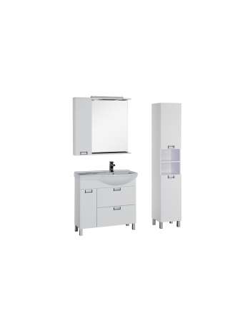 Комплект мебели Aquanet Сити 90 R белый