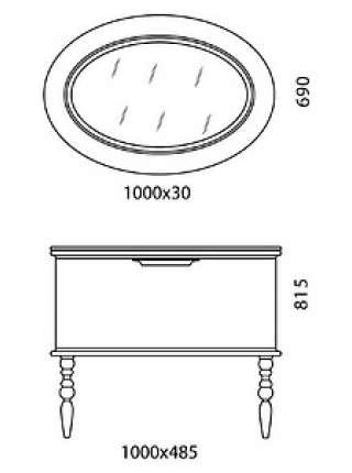 Комплект мебели Edelform DECORA