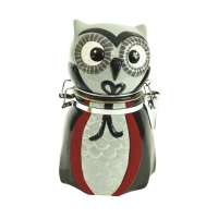 Банка для сыпучих продуктов All Owl's Eve, 17 см, керамика, декор, серия Кухонные аксессуары, Boston