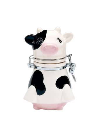 Банка для сыпучих продуктов Udderly, 16.5 см, керамика, декор, серия Кухонные аксессуары, Boston