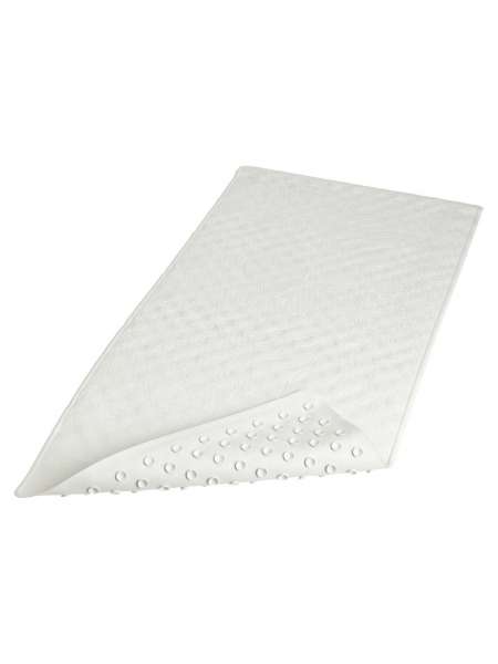 Коврик Carnation Home Fashions Rubber Bath Tub Mat белый