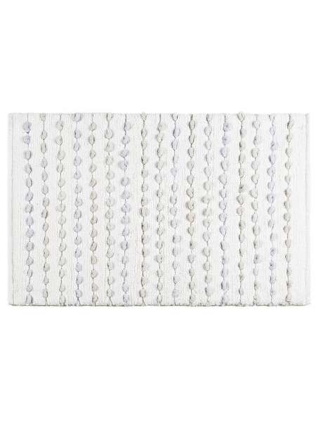 Коврик для ванной Ticking Stripe Blue, 51х81 см, хлопок, белый/голубой, серия Прочее, Kassatex