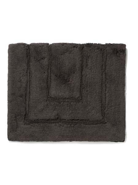 Коврик для ванной Kassadesign Charcoal, 101х61 см, хлопок, серый, серия Kassadesign, Kassatex