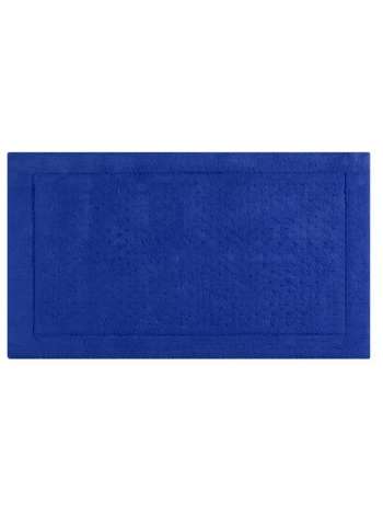 Коврик для ванной Sublime Navy, 81х51 см, хлопок, синий, серия Sublime, Kassatex