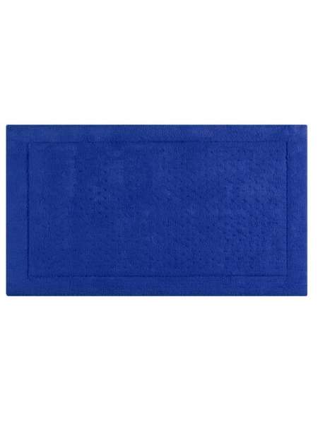 Коврик для ванной Sublime Navy, 81х51 см, хлопок, синий, серия Sublime, Kassatex