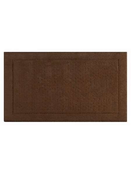 Коврик для ванной Sublime Eucalyptus, 101х61 см, хлопок, коричневый, серия Sublime, Kassatex