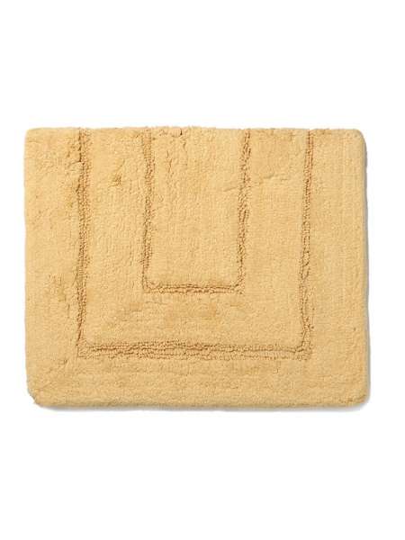 Коврик для ванной Kassadesign Gold, 81х51 см, хлопок, желтый, серия Kassadesign, Kassatex