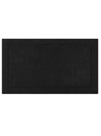Коврик для ванной Sublime Black, 101 см, хлопок, черный, серия Sublime, Kassatex
