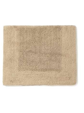 Коврик для ванной Bamboo Sandstone, 86х53 см, хлопок/бамбуковое волокно, бежевый, серия Bamboo, Kassatex