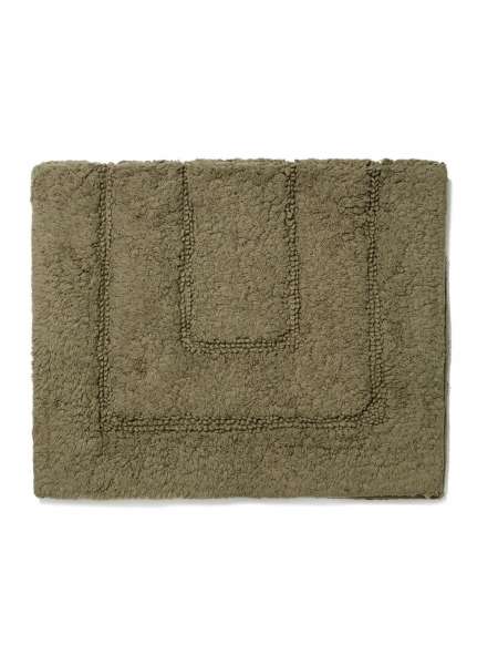 Коврик для ванной Kassadesign Moss, 81х51 см, хлопок, оливковый, серия Kassadesign, Kassatex