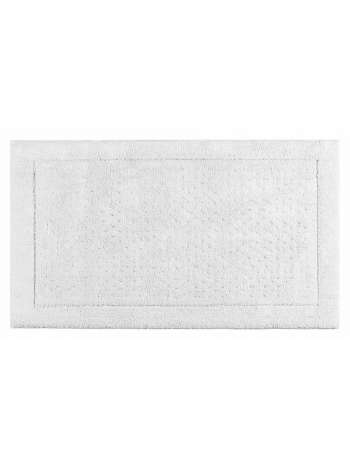 Коврик для ванной Sublime White, 101 см, хлопок, белый, серия Sublime, Kassatex