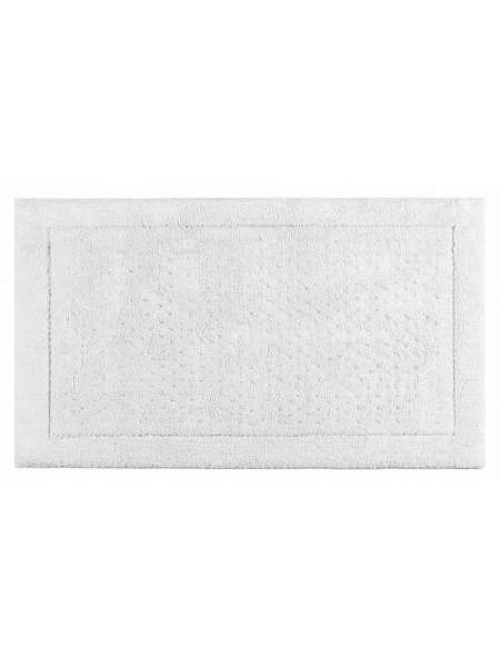 Коврик для ванной Sublime White, 101 см, хлопок, белый, серия Sublime, Kassatex