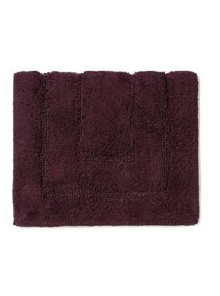 Коврик для ванной Kassadesign Plum, 81х51 см, хлопок, сливовый, серия Kassadesign, Kassatex