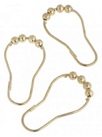 Крючок для шторы Carnation Home Fashions Roller Hook Brass