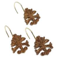 Крючок для шторы Carnation Home Fashions Fleur di Lis Gold