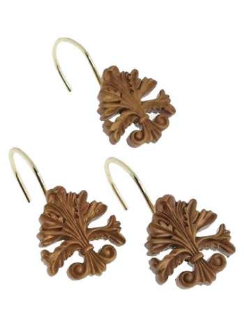 Крючок для шторы Carnation Home Fashions Fleur di Lis Gold