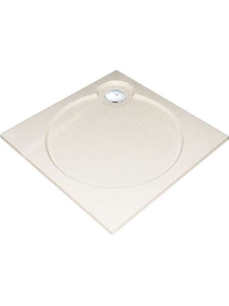 Поддон для душа GuteWetter Deluxe 100x100x4 Q бежевый