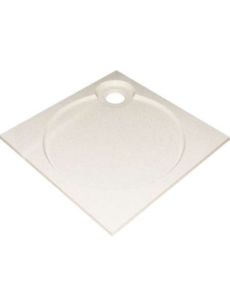 Поддон для душа GuteWetter Deluxe 90x90x4 Q бежевый