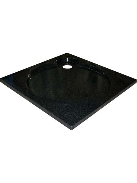 Поддон для душа GuteWetter Deluxe 100x100x4 Q черный