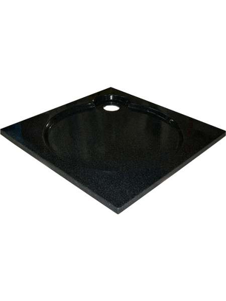 Поддон для душа GuteWetter Deluxe 90x90x4 Q черный