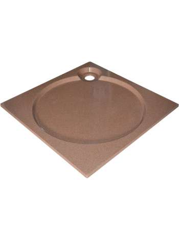 Поддон для душа GuteWetter Deluxe 100x100x2 Q терракот