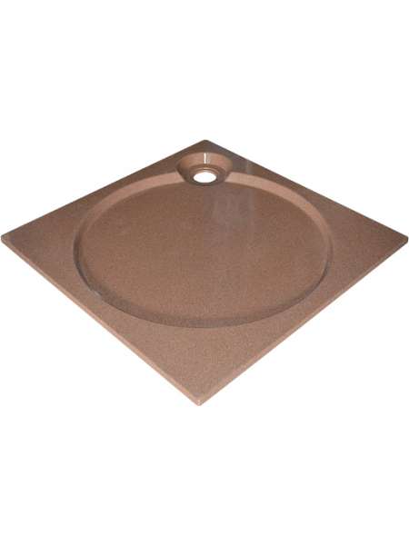 Поддон для душа GuteWetter Deluxe 100x100x2 Q терракот