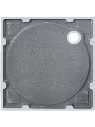 Поддон для душа GuteWetter Deluxe 100x100x4 Q серый