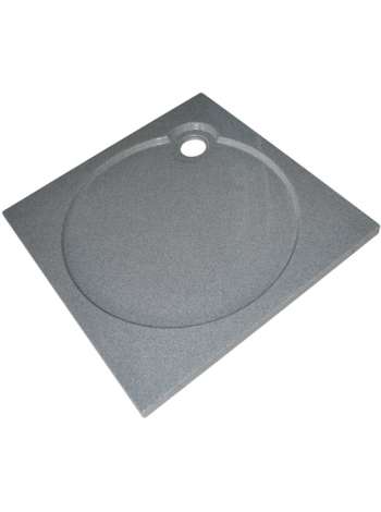 Поддон для душа GuteWetter Deluxe 100x100x4 Q серый
